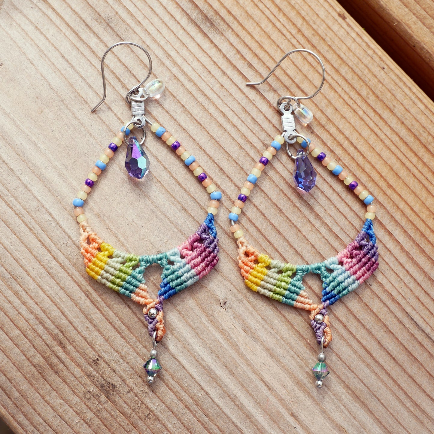 ARC-EN-PERLES boucles d'oreilles