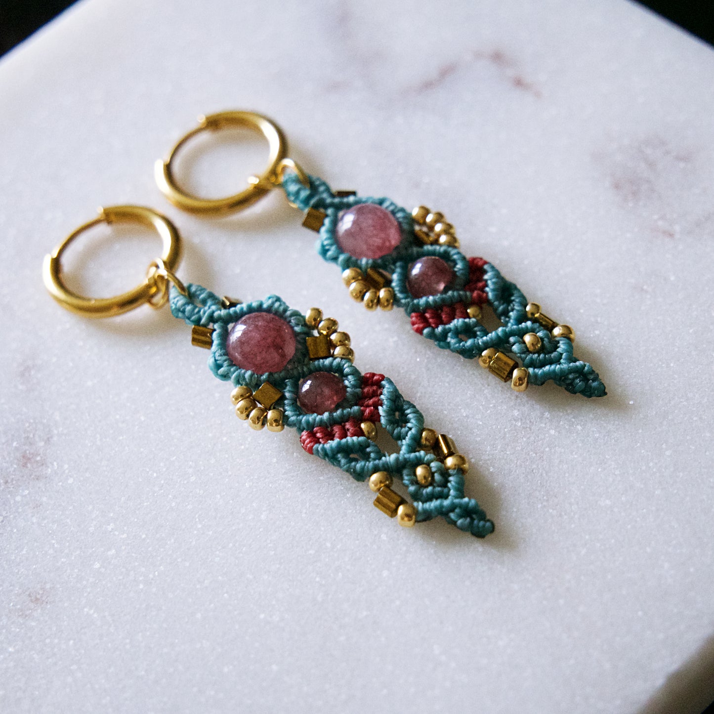 ✦ HÉRA ✦ Lagon & Lépidolite