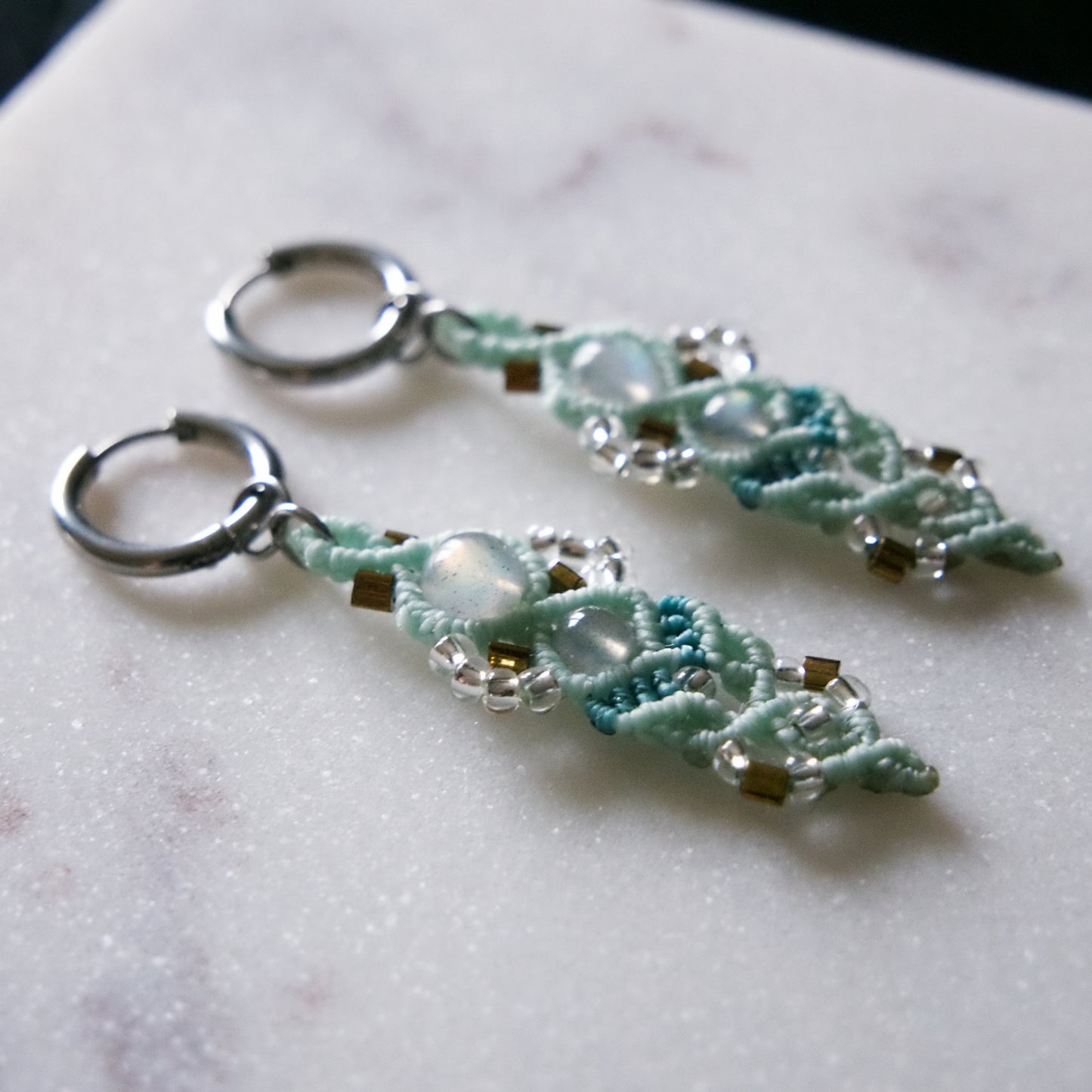 ✦ HÉRA ✦ Menthe & Labradorite