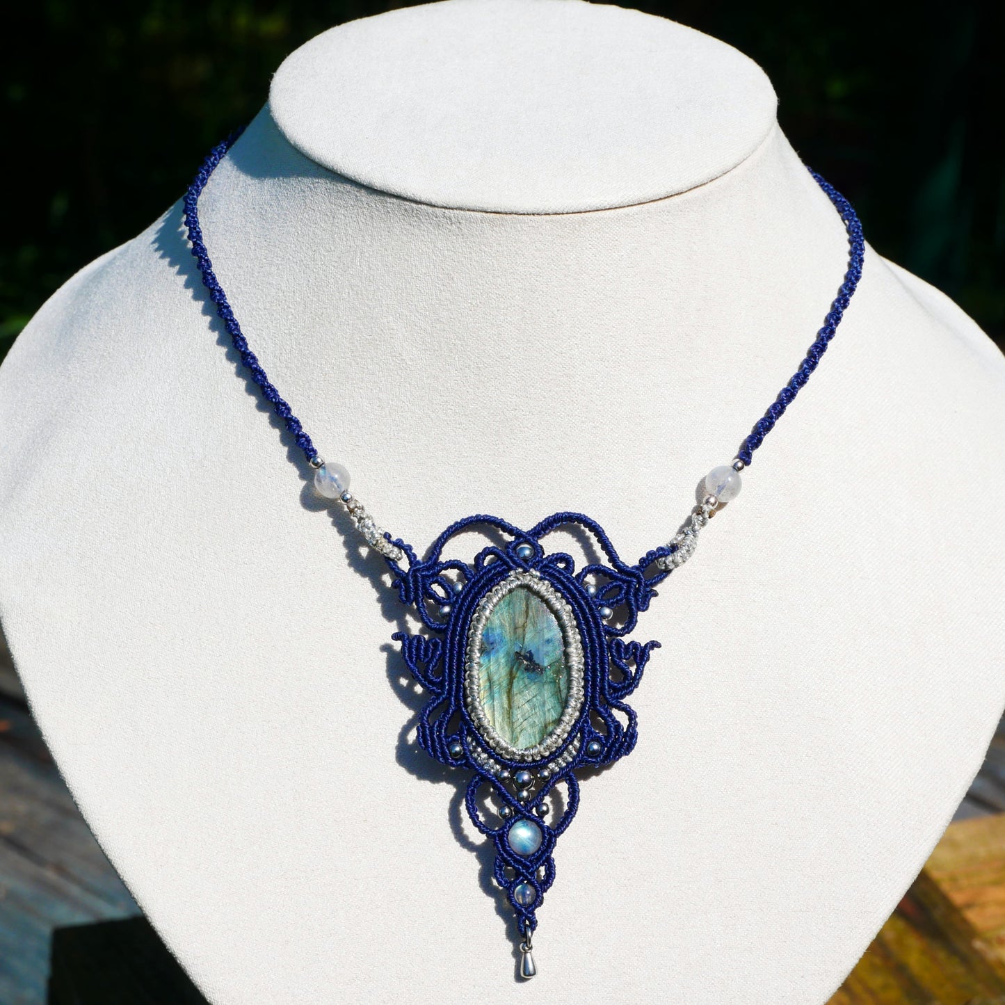 ✦ YVIE ✦ collier Labradorite