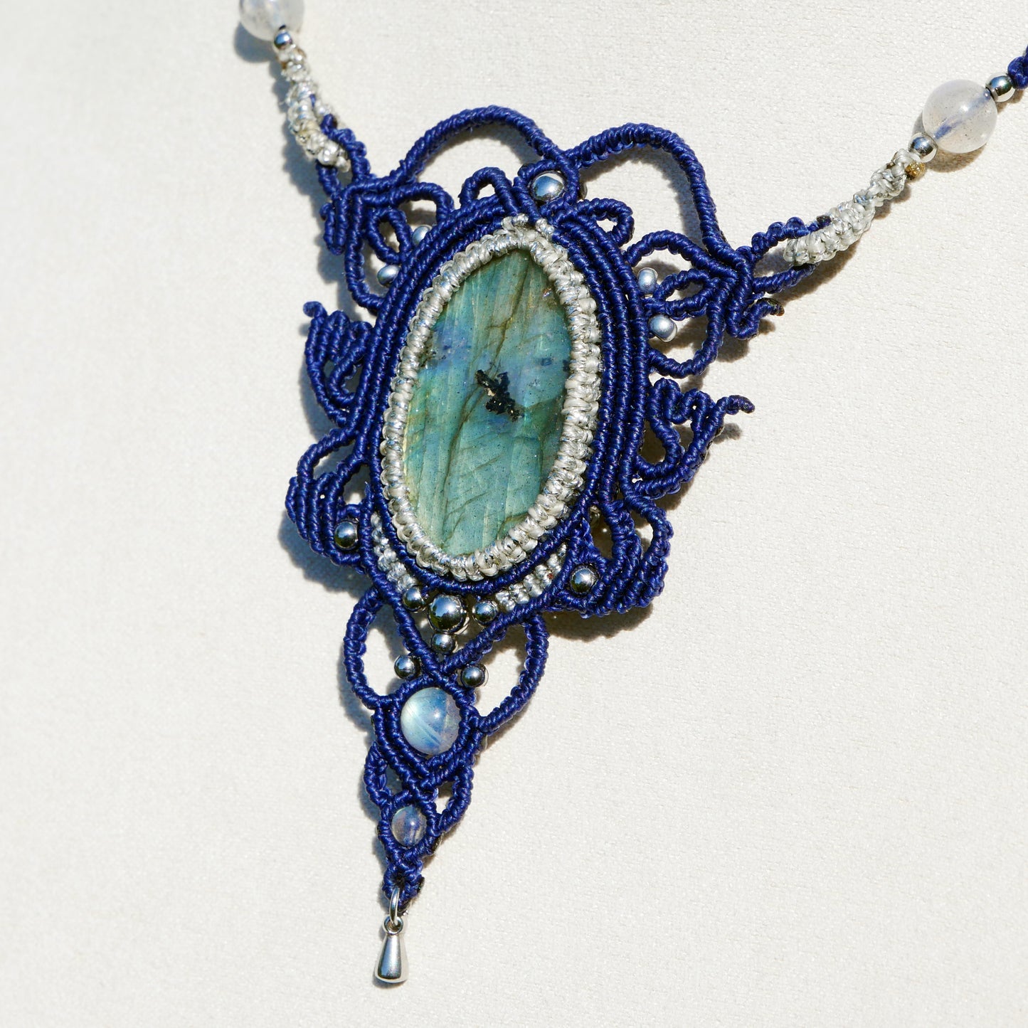 ✦ YVIE ✦ collier Labradorite