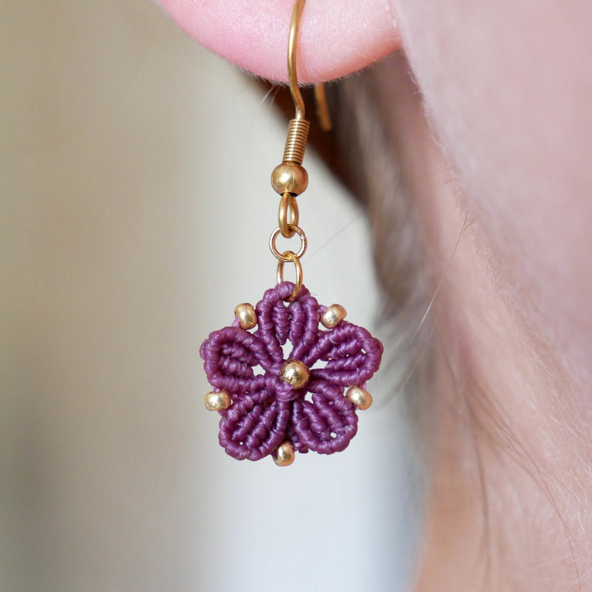 ⟡ SOFT BLOSSOM ⟡ boucles d'oreilles