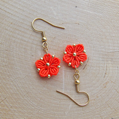 ⟡ SOFT BLOSSOM ⟡ boucles d'oreilles Hyacinth
