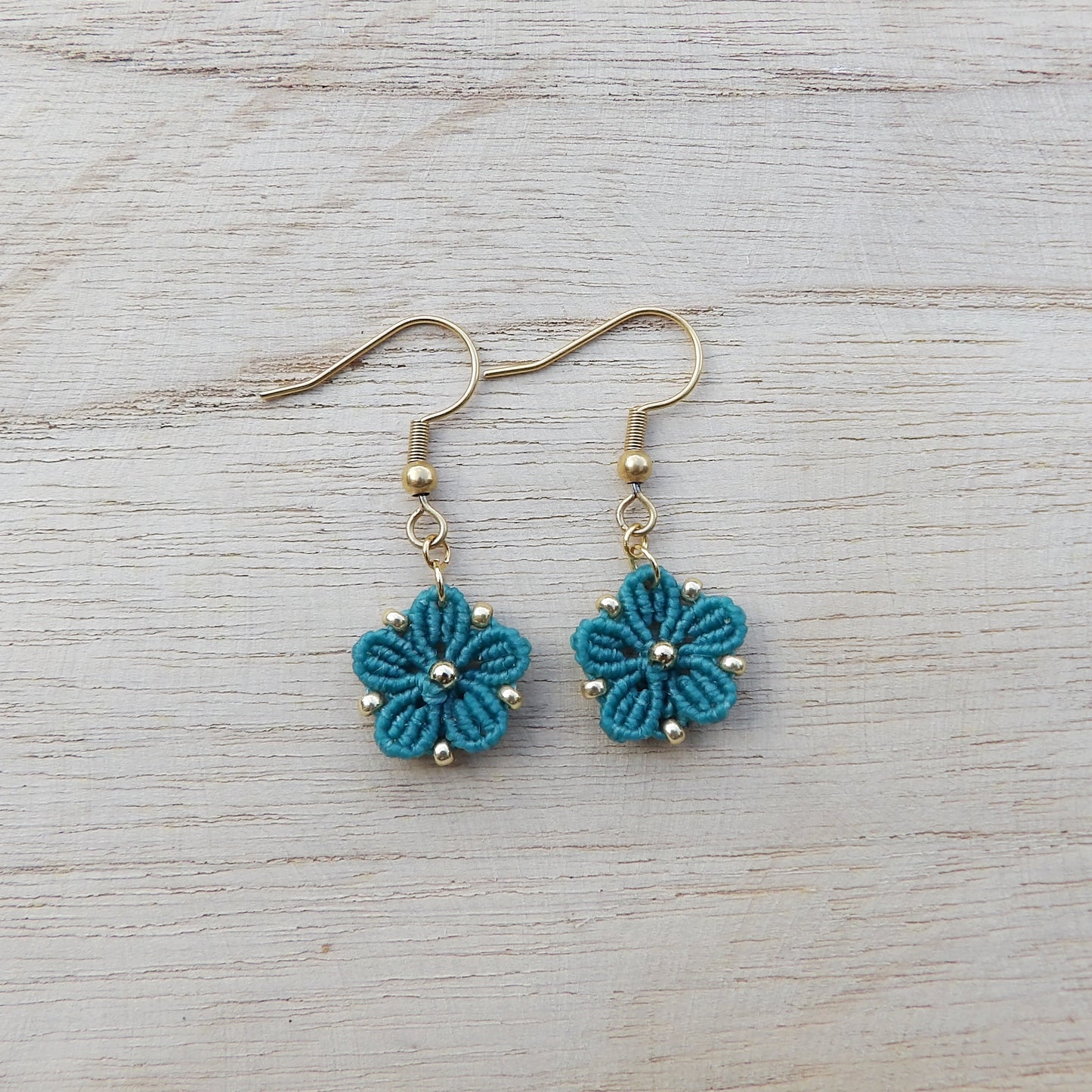 ⟡ SOFT BLOSSOM ⟡ boucles d'oreilles Lagon
