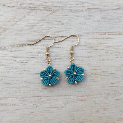 ⟡ SOFT BLOSSOM ⟡ boucles d'oreilles Lagon