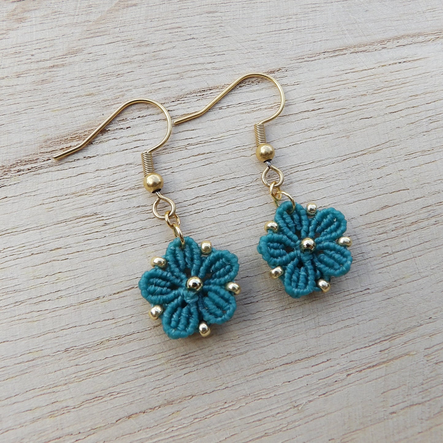 ⟡ SOFT BLOSSOM ⟡ boucles d'oreilles Lagon