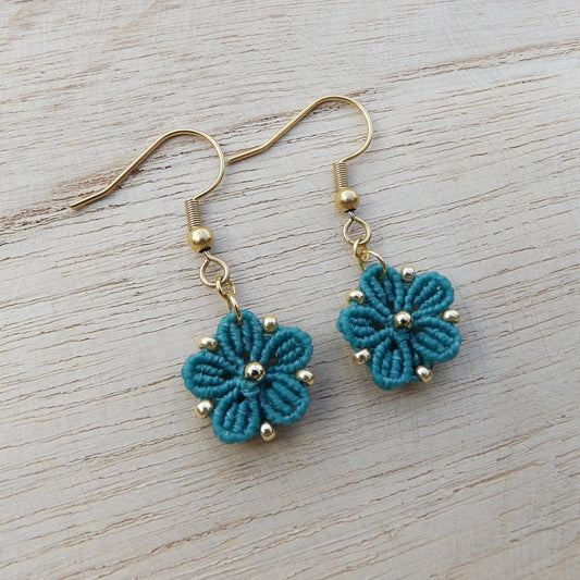 ⟡ SOFT BLOSSOM ⟡ boucles d'oreilles Lagon