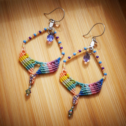 ARC-EN-PERLES boucles d'oreilles