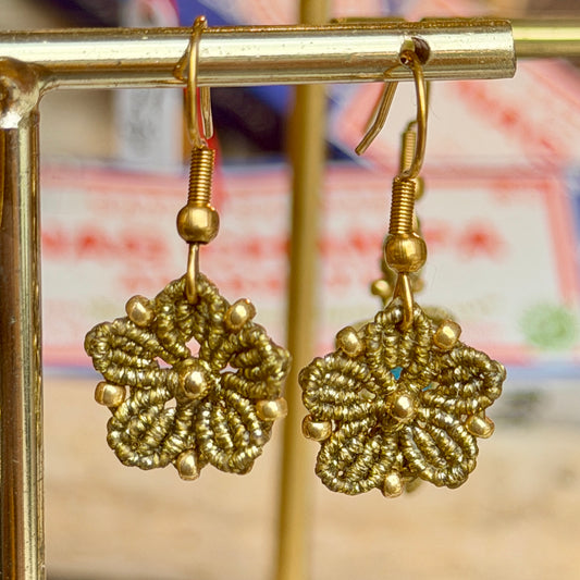 ⟡ SOFT BLOSSOM ⟡ boucles d'oreilles Or