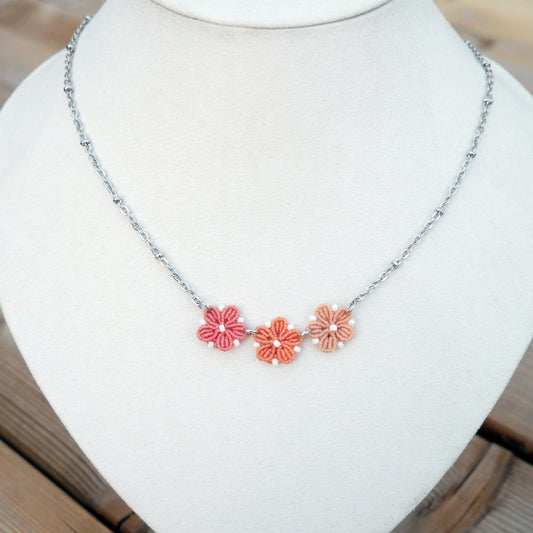 ✦ BLOSSOM ✦ collier Corail