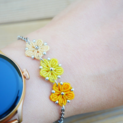 ✦ BLOSSOM ✦ bracelet Jaune
