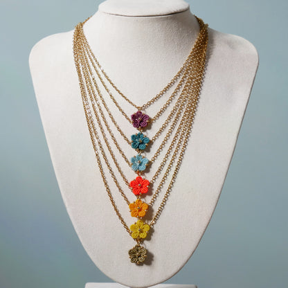 ⟡ SOFT BLOSSOM ⟡ collier