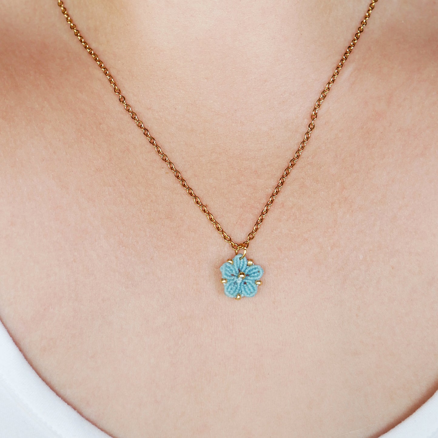 ⟡ SOFT BLOSSOM ⟡ collier