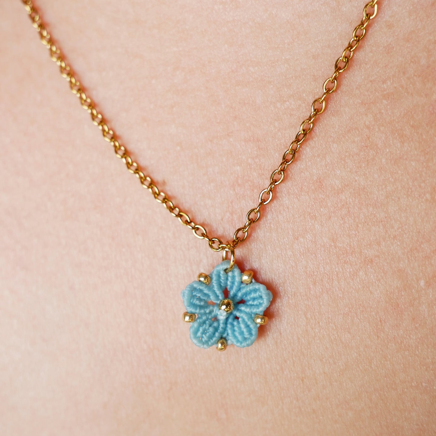 ⟡ SOFT BLOSSOM ⟡ collier