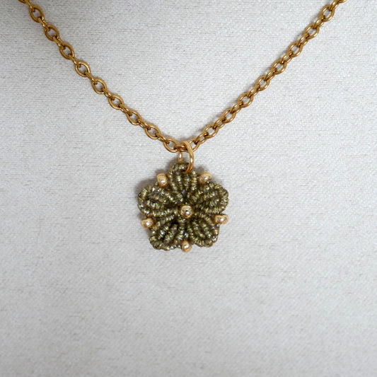 ⟡ SOFT BLOSSOM ⟡ collier Or