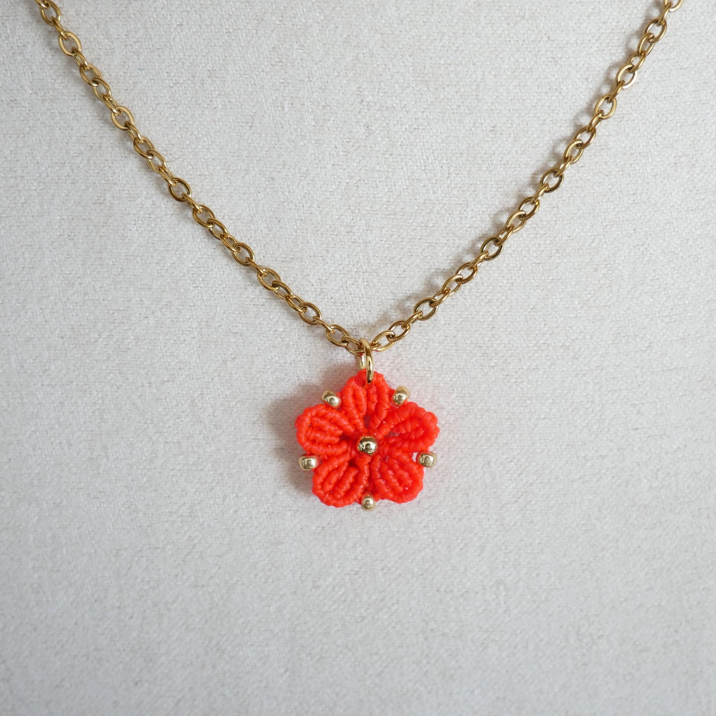 ⟡ SOFT BLOSSOM ⟡ collier