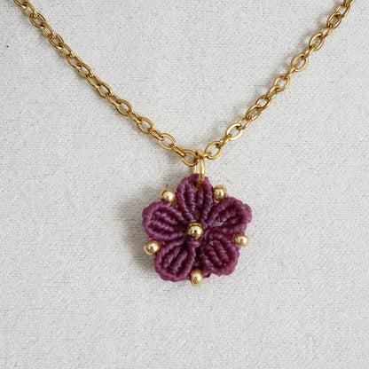 ⟡ SOFT BLOSSOM ⟡ collier