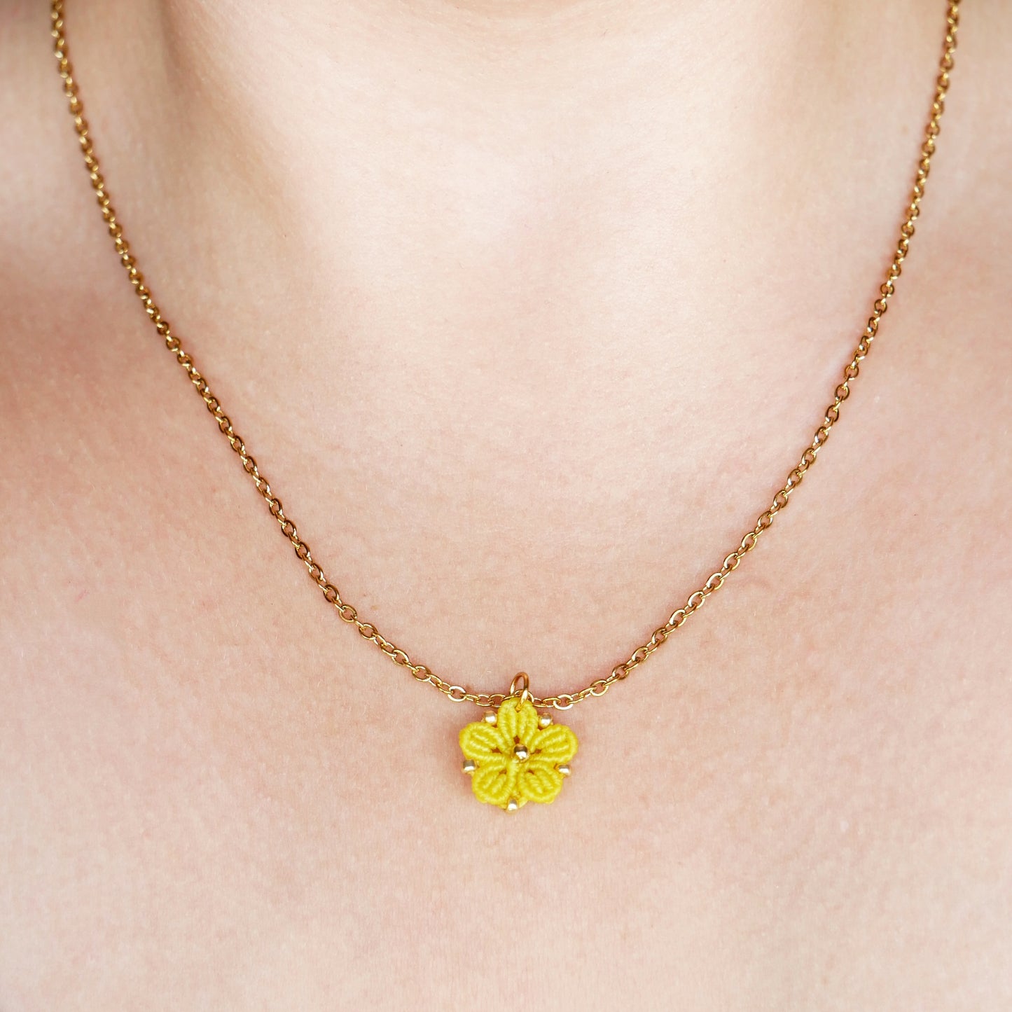 ⟡ SOFT BLOSSOM ⟡ collier