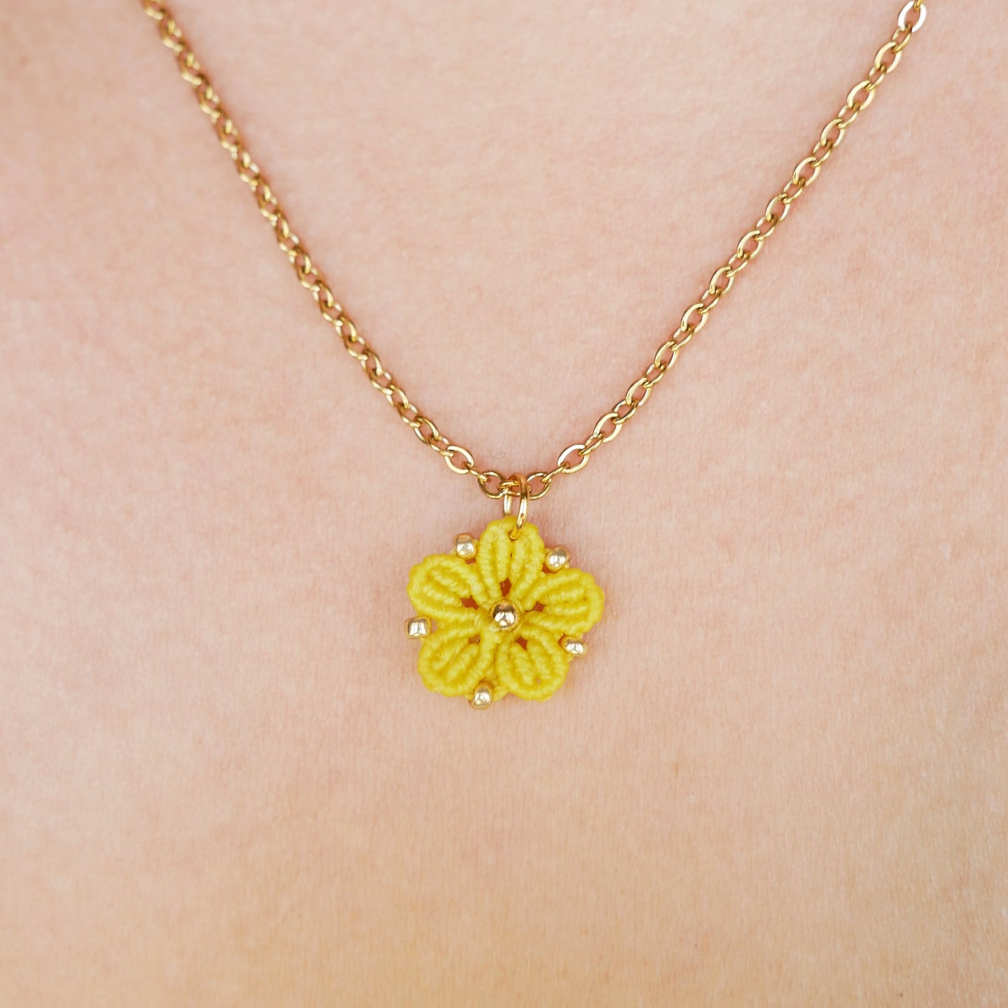 ⟡ SOFT BLOSSOM ⟡ collier
