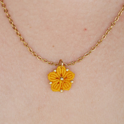 ⟡ SOFT BLOSSOM ⟡ collier