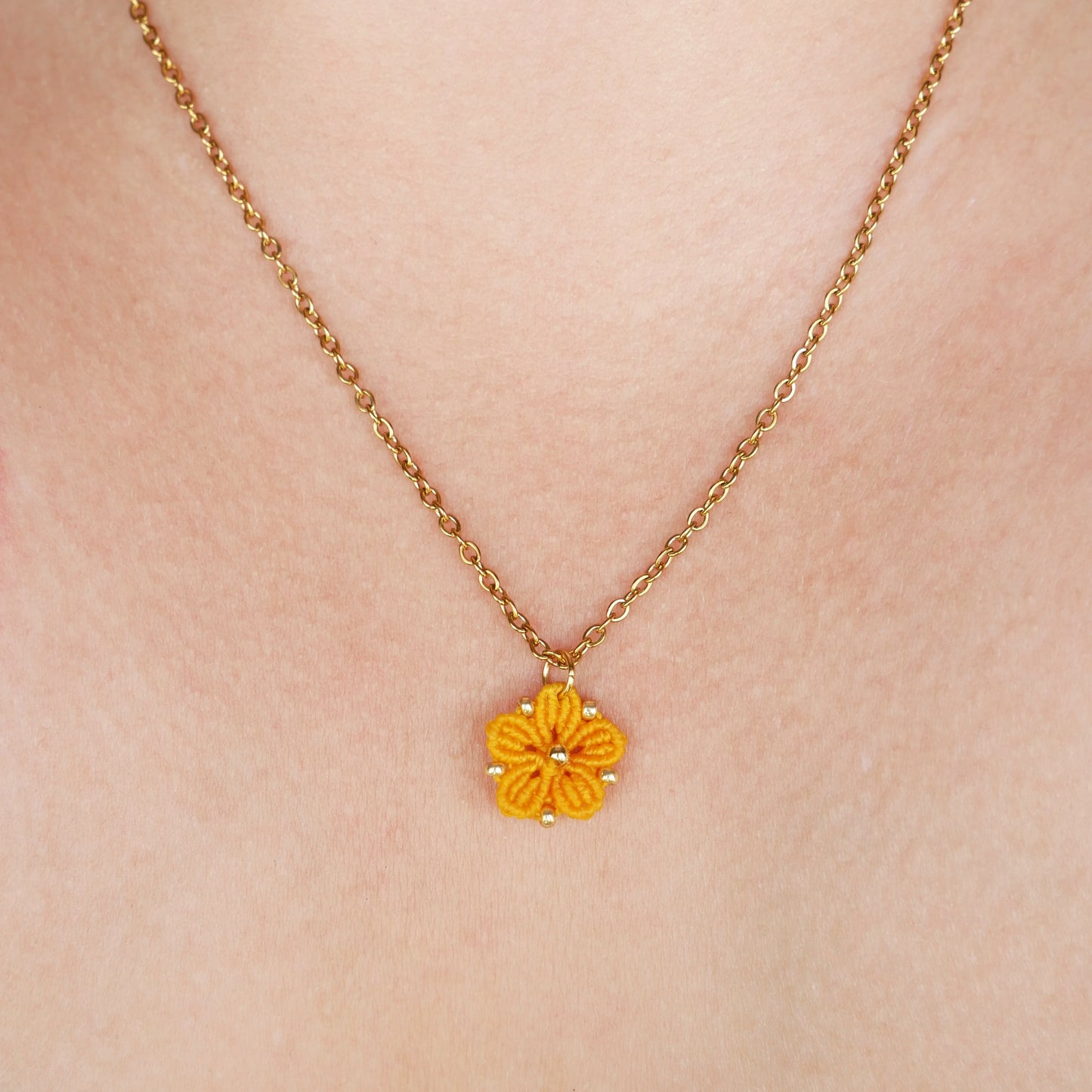 ⟡ SOFT BLOSSOM ⟡ collier