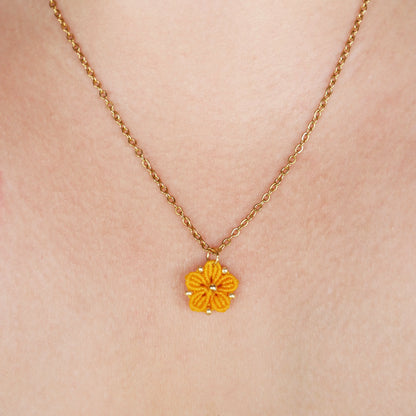 ⟡ SOFT BLOSSOM ⟡ collier