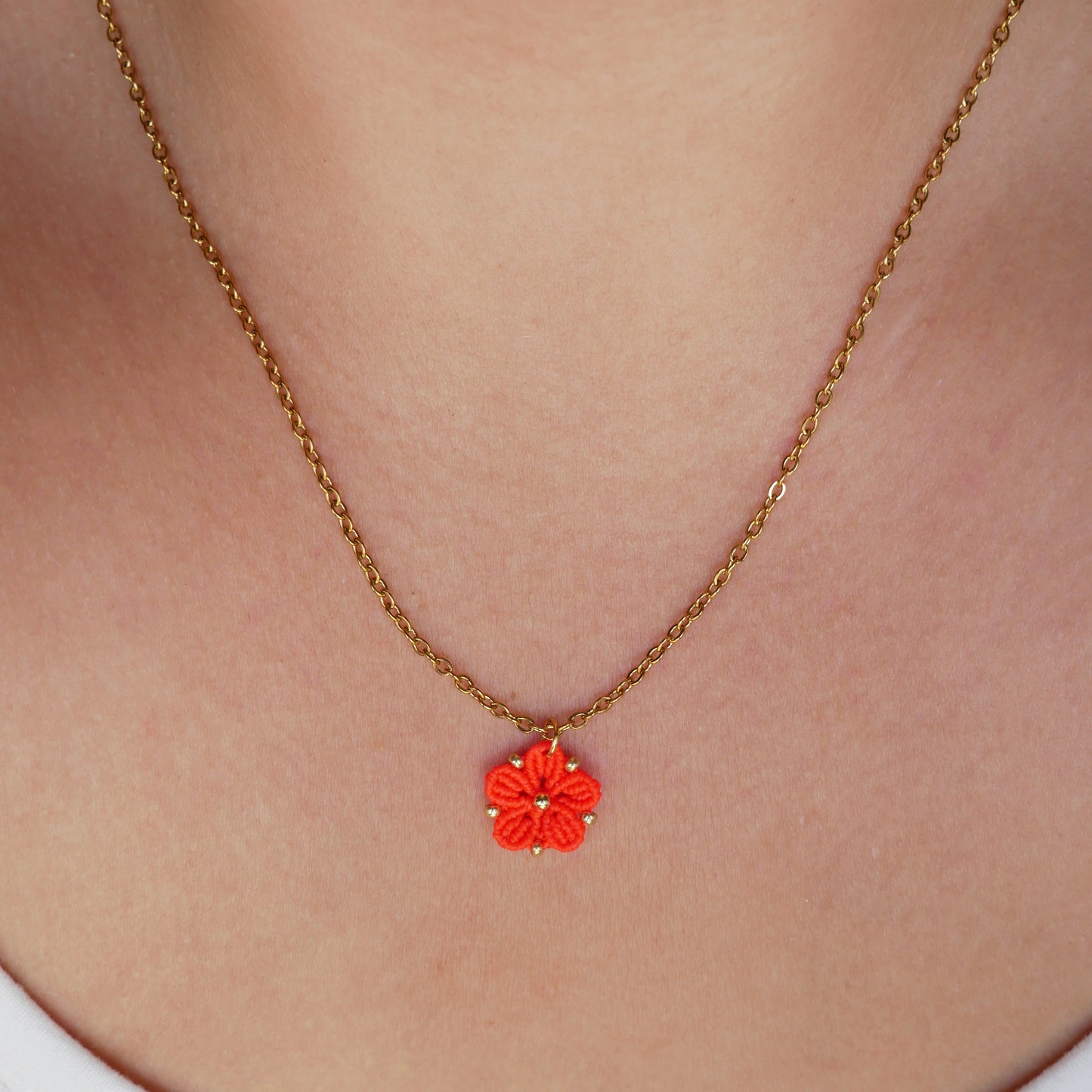 ⟡ SOFT BLOSSOM ⟡ collier