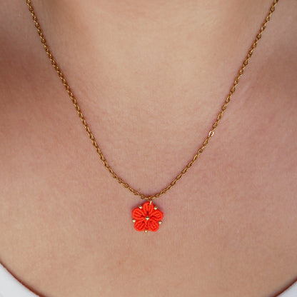 ⟡ SOFT BLOSSOM ⟡ collier