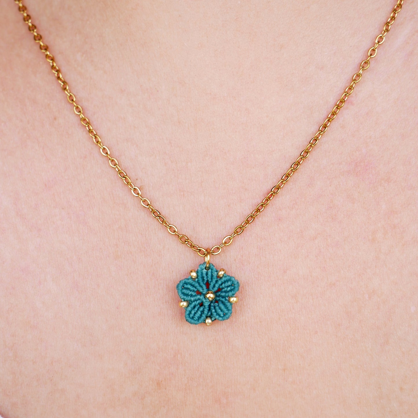 ⟡ SOFT BLOSSOM ⟡ collier