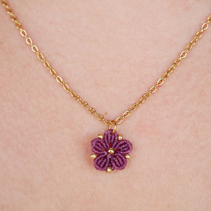 ⟡ SOFT BLOSSOM ⟡ collier