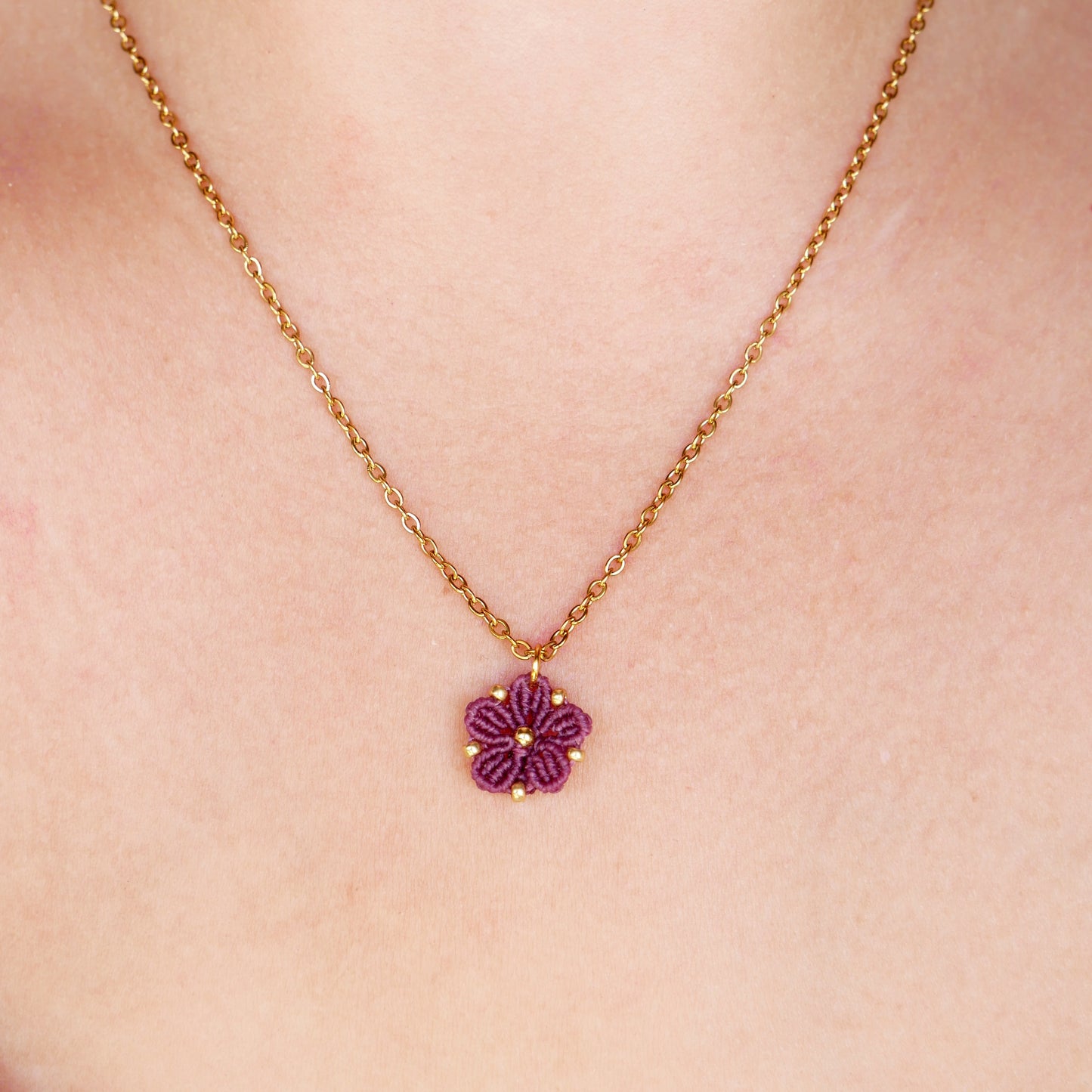 ⟡ SOFT BLOSSOM ⟡ collier