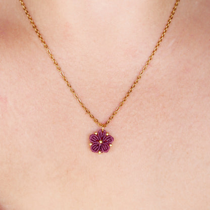 ⟡ SOFT BLOSSOM ⟡ collier