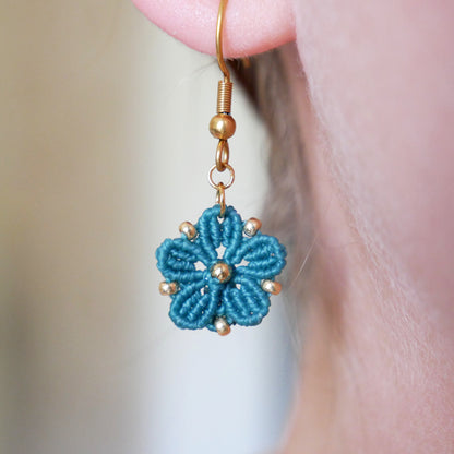⟡ SOFT BLOSSOM ⟡ boucles d'oreilles Lagon