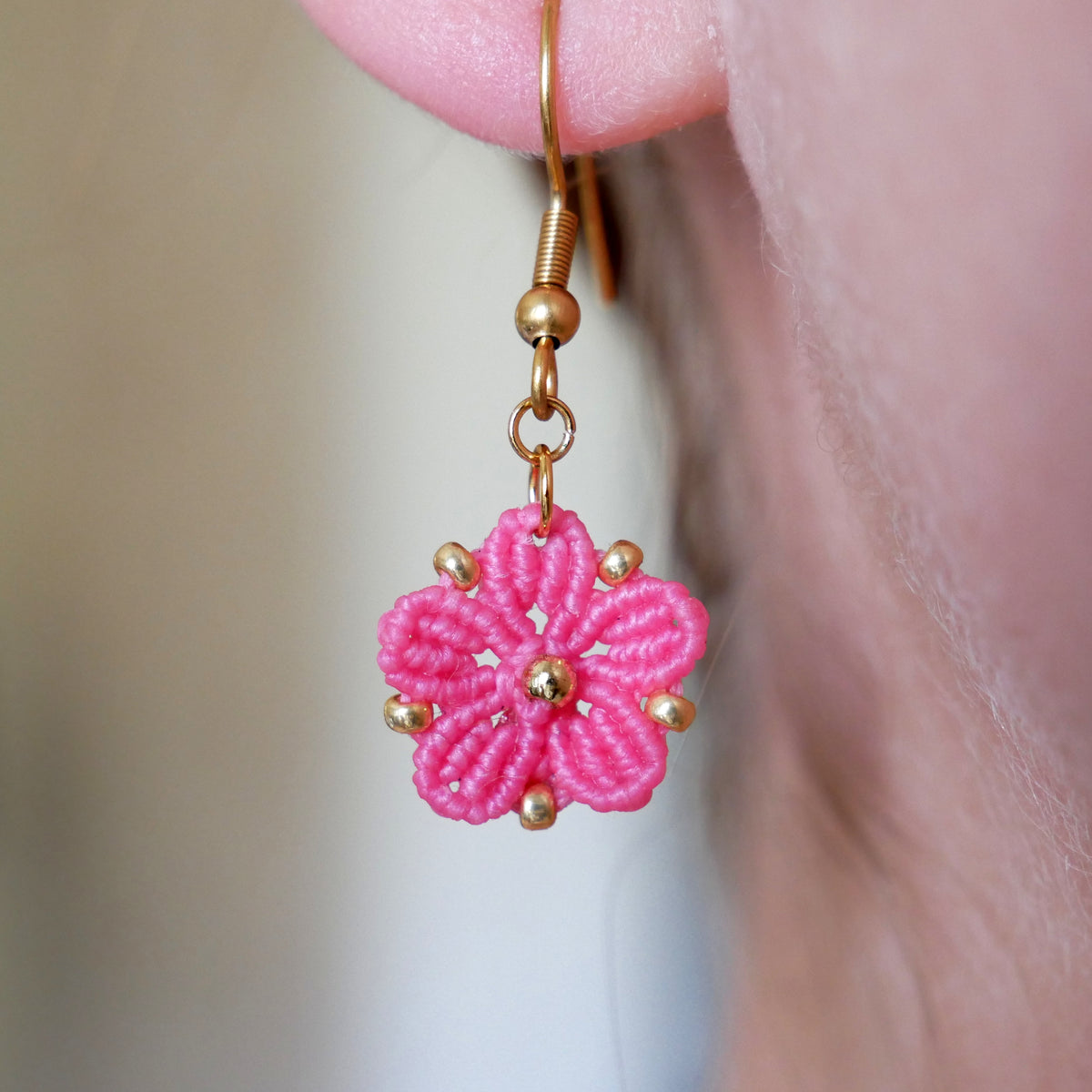 ⟡ SOFT BLOSSOM ⟡ boucles d'oreilles