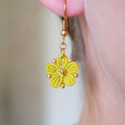 ⟡ SOFT BLOSSOM ⟡ boucles d'oreilles